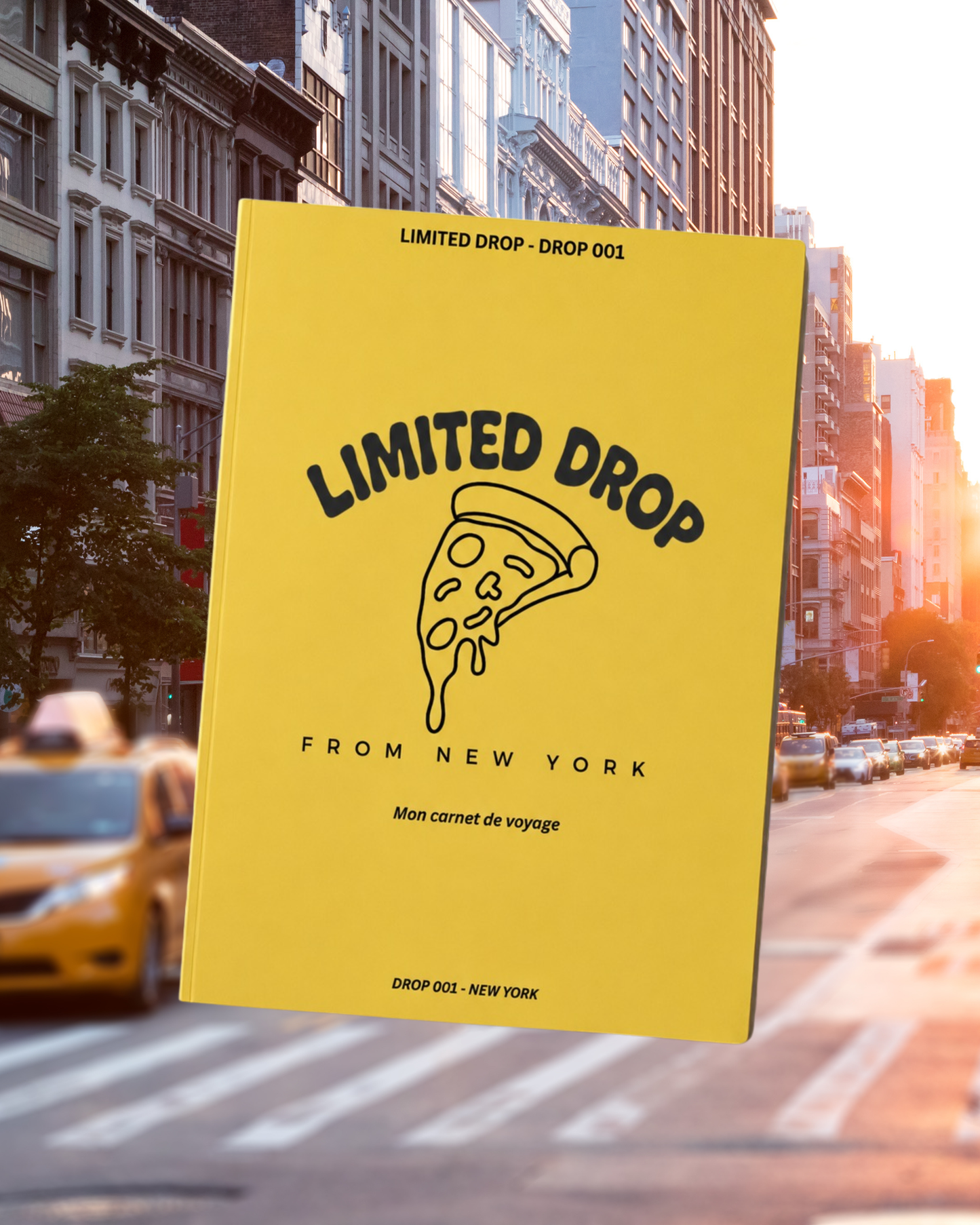 Carnet de voyage Limited Drop DROP 001 — From NYC