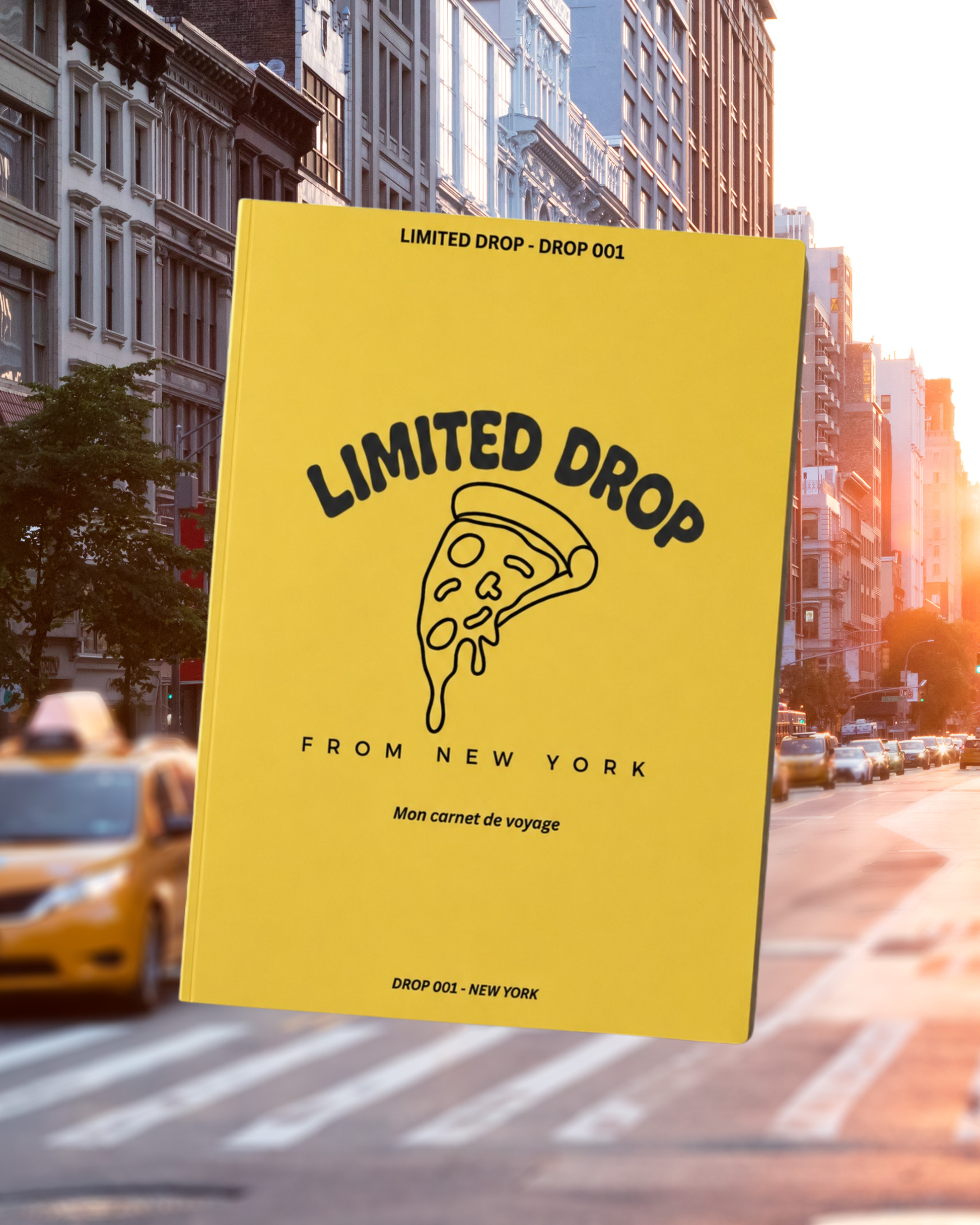 Carnet de voyage Limited Drop DROP 001 — From NYC