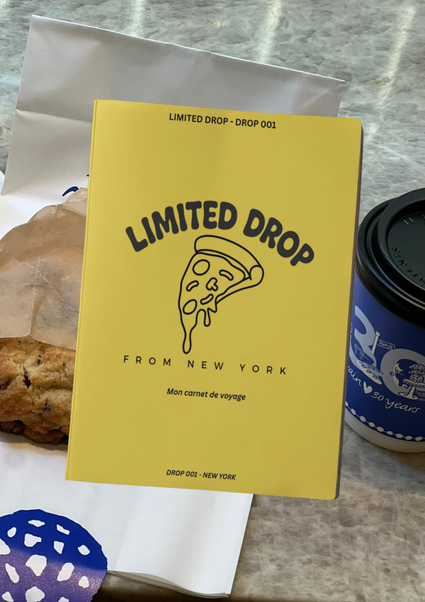 Carnet de voyage Limited Drop DROP 001 — From NYC