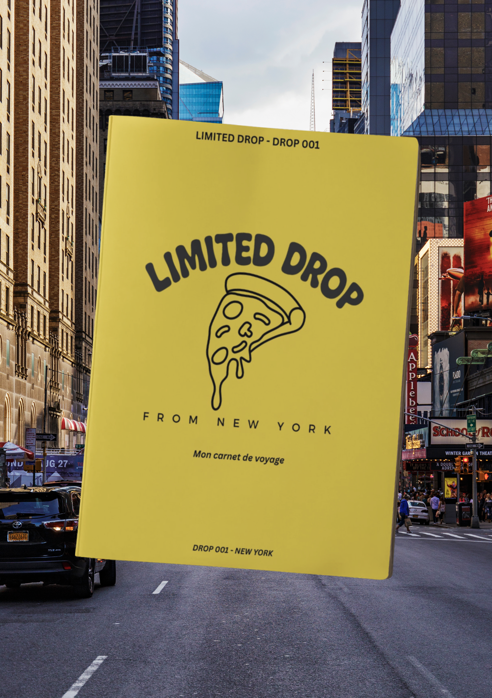 Carnet de voyage Limited Drop DROP 001 — From NYC
