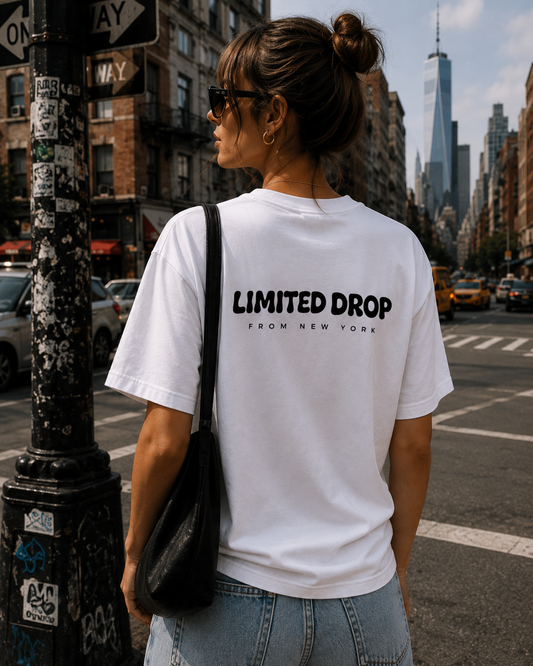 T-shirt Limited Drop inspiré de New York
de dos 